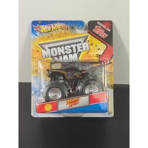 Hot Wheels Monster Jam DRAGON'S BREATH Black Truck 2010 1:64 Flag Series #48/75